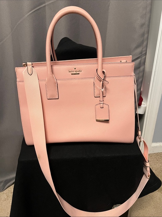 kate spade Handbags - kate spade Blush Pink Leather Satchel with Detachable Strap